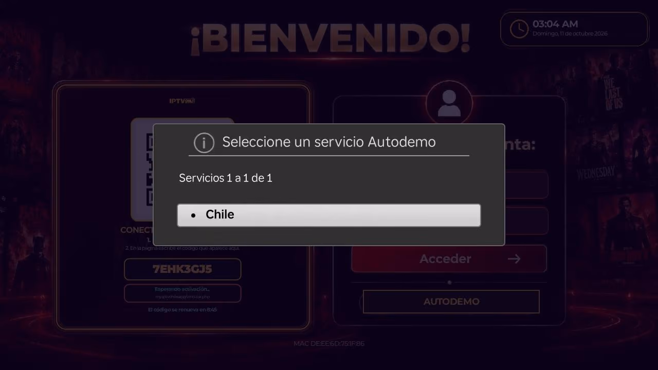 Probar con AUTODEMO